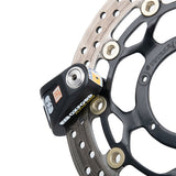 OXFORD PRODUCTS DISC LOCK ALPHA XA14 ALARM 14MM SST/BK (LK218) - Driven Powersports