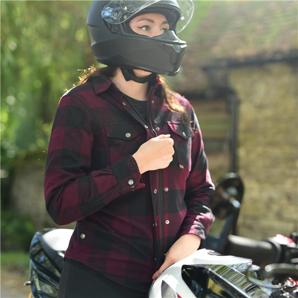 Oxford Kickback 2.0 WS Shirt - Red 42 Red - Driven Powersports