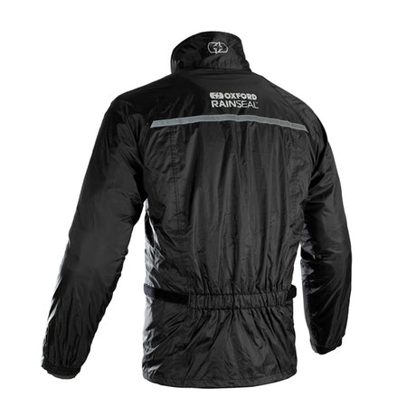 Oxford Rainseal Over Jacket Black - Driven Powersports