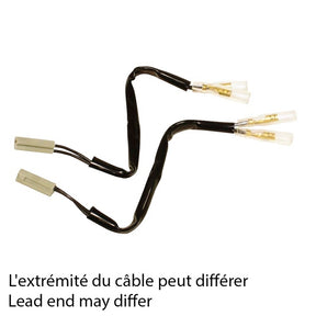 Oxford Indicator Adapters Leads (3 Wire Connector) - Driven Powersports