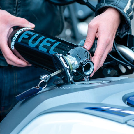 Oxford Fuel Flask Black - Driven Powersports