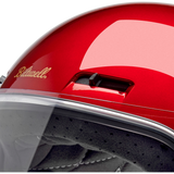 BILTWELL HELMET GRINGO SV Red Detail - Driven Powersports