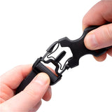 Oxford Atlas B-Clip Straps Black - Driven Powersports