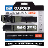 Oxford Atlas B-Clip Straps - Driven Powersports