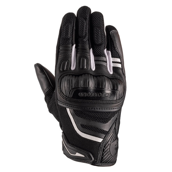 Oxford Omega 1.0 Air Gloves Black/White XL - Driven Powersports