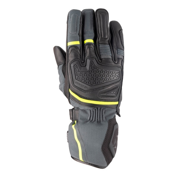 Oxford Vancouver 2.0 Gloves Black/Green/Yellow 2XL - Driven Powersports