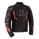 Oxford Omega 1.0 Jacket Black/Camo/Red S - Driven Powersports