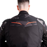 Oxford Omega 1.0 Jacket Black/Camo/Red S - Driven Powersports