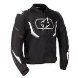 Oxford Omega 1.0 Air Jacket Black/White 2XL - Driven Powersports