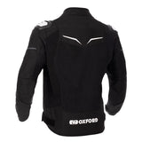 Oxford Omega 1.0 Air Jacket Black/White 2XL - Driven Powersports