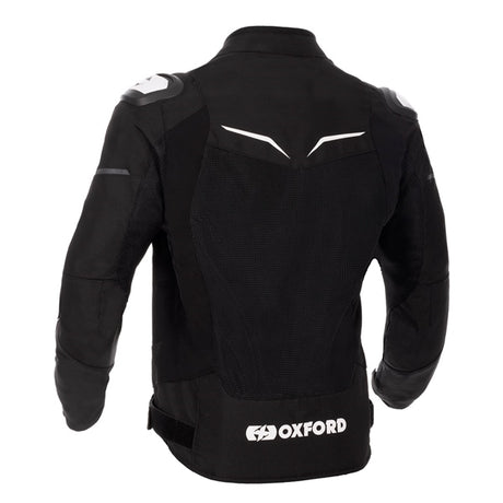 Oxford Omega 1.0 Air Jacket Black/White 2XL - Driven Powersports