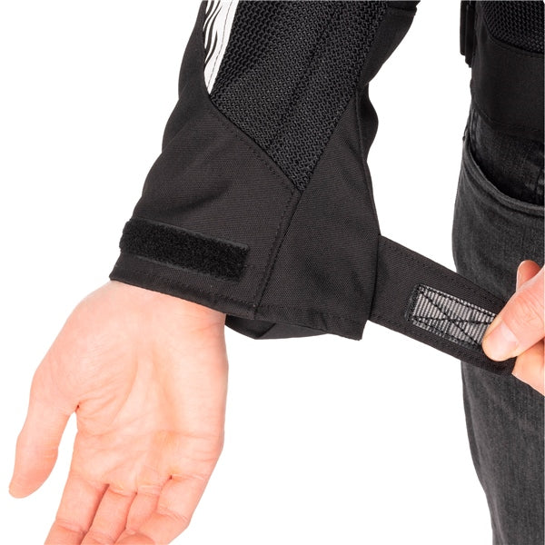 Oxford Omega 1.0 Air Jacket Black/White 2XL - Driven Powersports