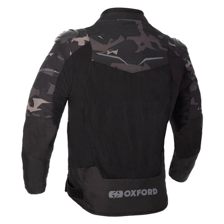 Oxford Omega 1.0 Air Jacket Black/Camo 2XL - Driven Powersports