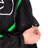 Oxford Omega 1.0 Air Jacket Black/Green 2XL - Driven Powersports