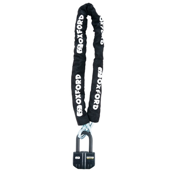 Oxford Boss Alarm 16 mm Lock and Chain 1.2 m - Driven Powersports