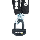 Oxford Boss Super Strong Chain and Padlock 1.2 m 12 mm - Driven Powersports