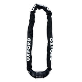 Oxford Chain 6 Combination Chain Lock - Driven Powersports