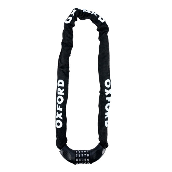 Oxford Chain 6 Combination Chain Lock - Driven Powersports
