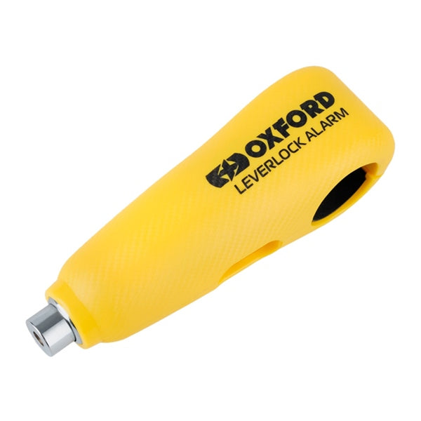 Oxford Lever Lock Alarm Black - Driven Powersports