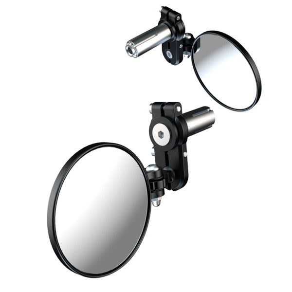 Oxford Fold-Away Bar End Mirror Kit - Driven Powersports