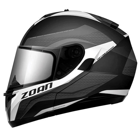 ZOAN OPTIMUS SV MODULAR HELMET White/Black Electric Small - Driven Powersports