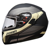ZOAN OPTIMUS SV MODULAR HELMET Beige Double Small - Driven Powersports