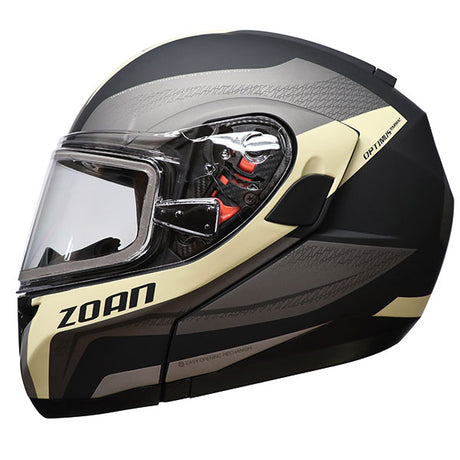ZOAN OPTIMUS SV MODULAR HELMET Beige Electric Large - Driven Powersports