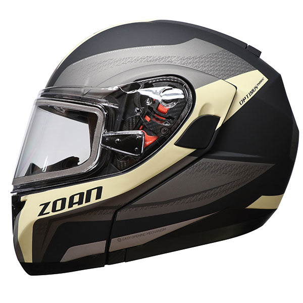 ZOAN OPTIMUS SV MODULAR HELMET Beige Electric Large - Driven Powersports