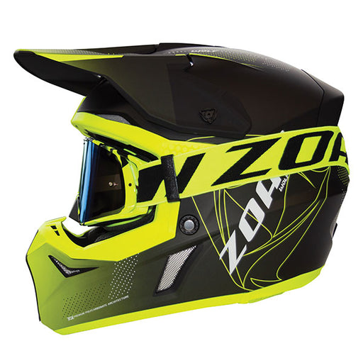 ZOAN WOLF MX SNOCROSS HELMET High-Visibility Small - Driven Powersports