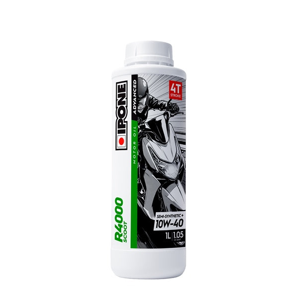 Ipone R4000 Scoot Engine Oil Semi-Synthetic - Driven Powersports