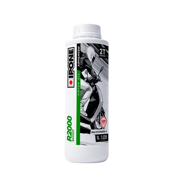 Ipone R2000 Scoot Engine Oil - Strawberry Smell Semi-Synthetic - Driven Powersports
