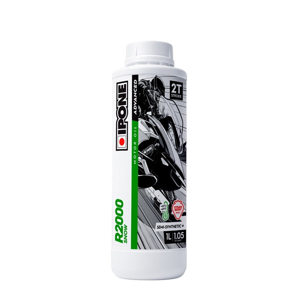 Ipone R2000 Snow Engine Oil - Strawberry Smell Semi-Synthetic - Driven Powersports