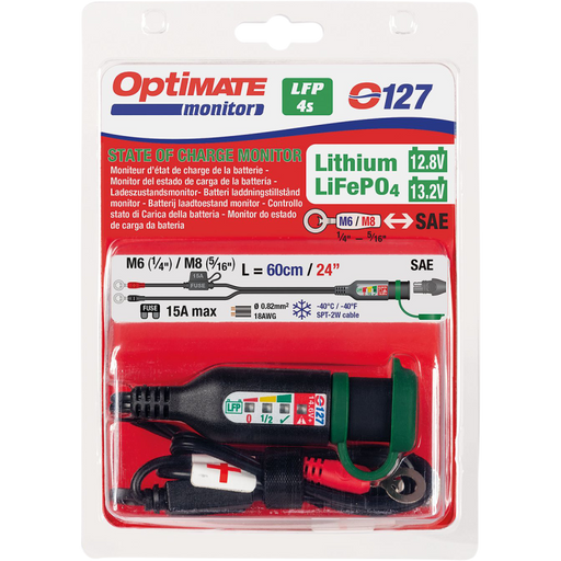 TECMATE OPTIMATE MONITOR O-127 Front - Driven Powersports