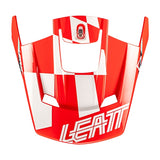 Leatt Moto 3.5 Visor - V25 Red XS-2XL - Driven Powersports
