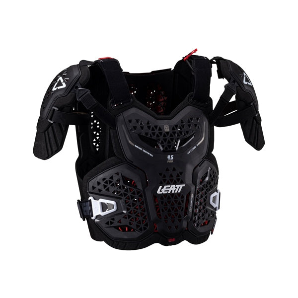Leatt 4.5 Pro Evo Chest Protector Black SM-MD - Driven Powersports