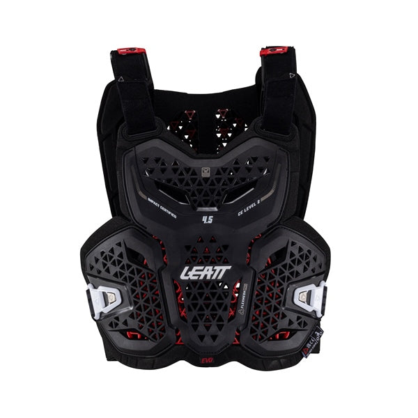 Leatt 4.5 Evo Chest Protector Black SM-MD - Driven Powersports