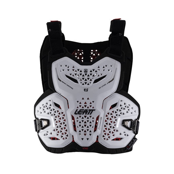Leatt 4.5 Evo Chest Protector White SM-MD - Driven Powersports