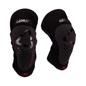 Leatt 3DF 5.0 Evo Fastfit Knee Guard Black SM-MD - Driven Powersports
