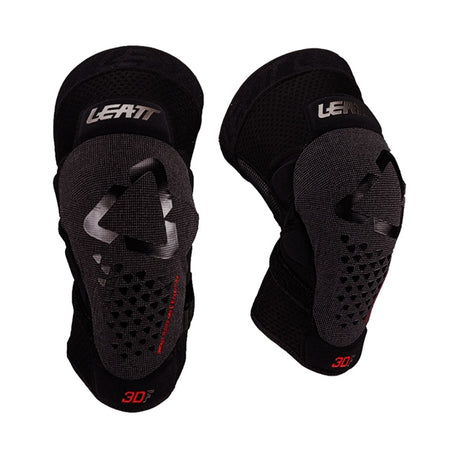 Leatt 3DF 5.0 Evo Fastfit Knee Guard Black SM-MD - Driven Powersports