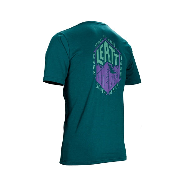 Leatt Core T-Shirt - V25 Teal MD - Driven Powersports