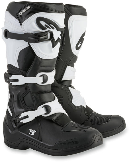 ALPINESTARS BOOT TECH 3 Black/White Other - Driven Powersports