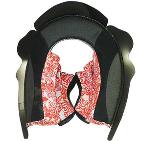 Zoan DEFENDER WILD CHEEK PADS Red 2XL - Driven Powersports