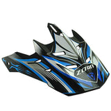 Zoan MX-1 TECHNICAL VISOR Blue - Driven Powersports