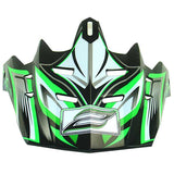 Zoan MX-1 TECHNICAL VISOR Green - Driven Powersports