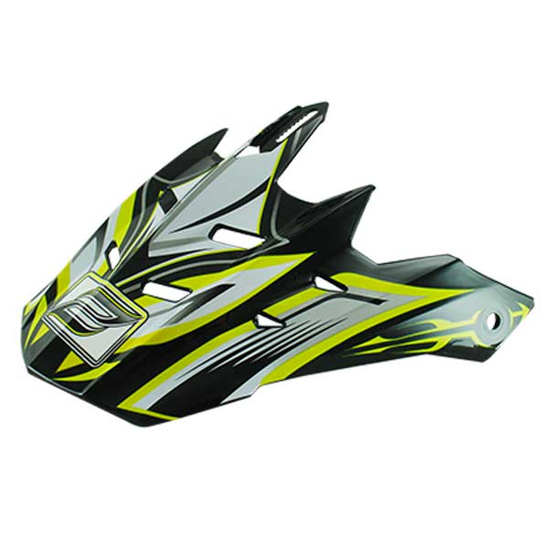 Zoan MX-1 TECHNICAL VISOR Yellow - Driven Powersports