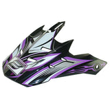 Zoan MX-1 TECHNICAL VISOR Purple - Driven Powersports