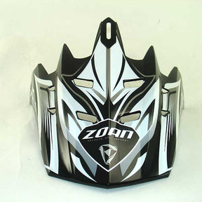 Zoan MX-1 TECHNICAL VISOR White - Driven Powersports