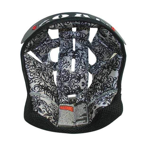 Zoan MX-1 CROSSBONES GENERATION 2 COMFORT LINER Silver Youth Small - Driven Powersports