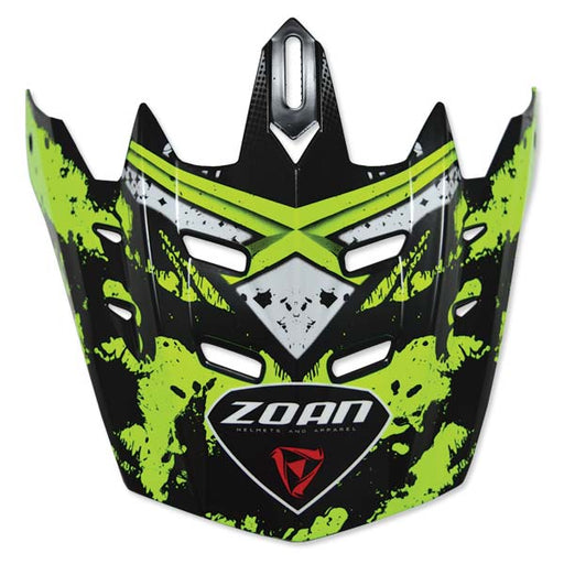 ZOAN MX-1 DUO VISOR Green - Driven Powersports