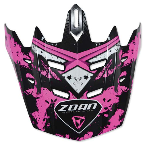 ZOAN MX-1 DUO VISOR Pink - Driven Powersports